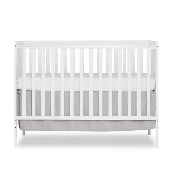 Dream On Me Synergy White 5-in-1 Convertible Crib