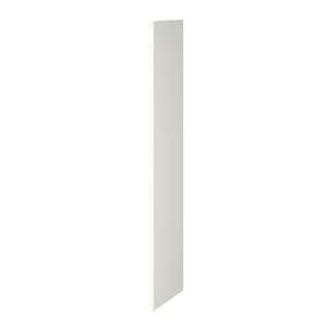 Shaker Full Overlay 1.63 in. W x 24 in. D x 96 in. H Refrigerator Return End Panel in Linen White