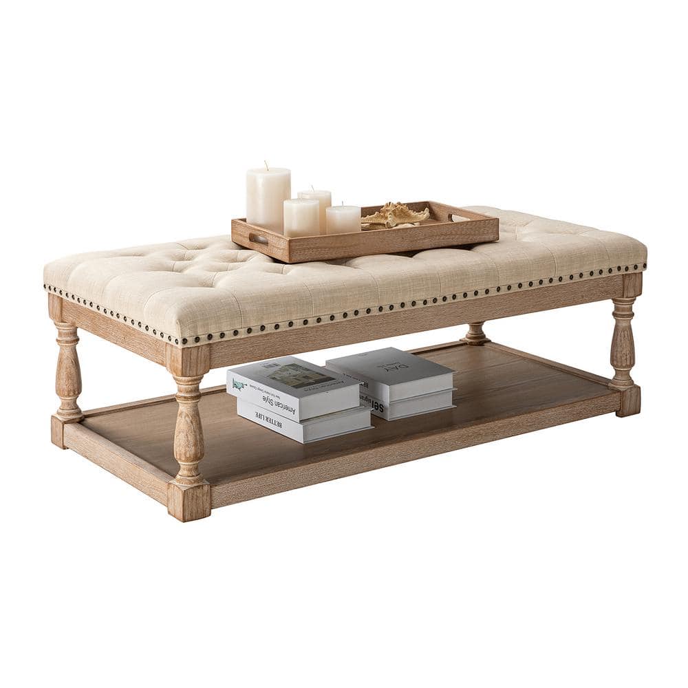 Storage Ottoman Coffee Table - VisualHunt