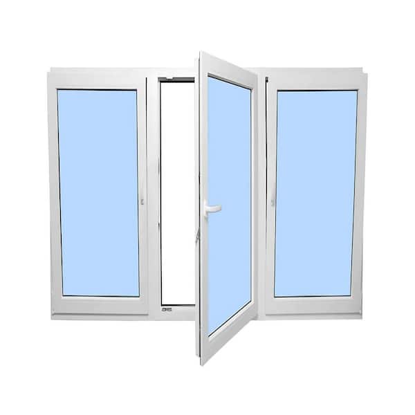 Avora Doors and Windows 84 in. x 60 in. Elite Euro White Exterior