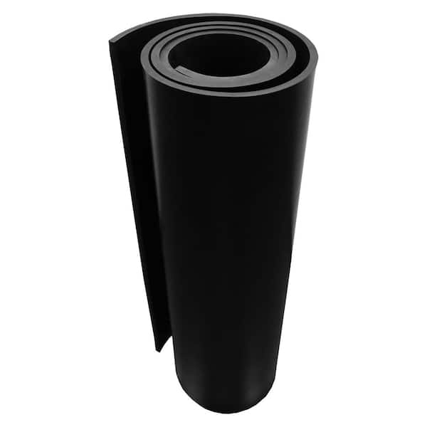 EPDM Rubber Sheet Black 60A 0.187 in. x 36 in. x 240 in.