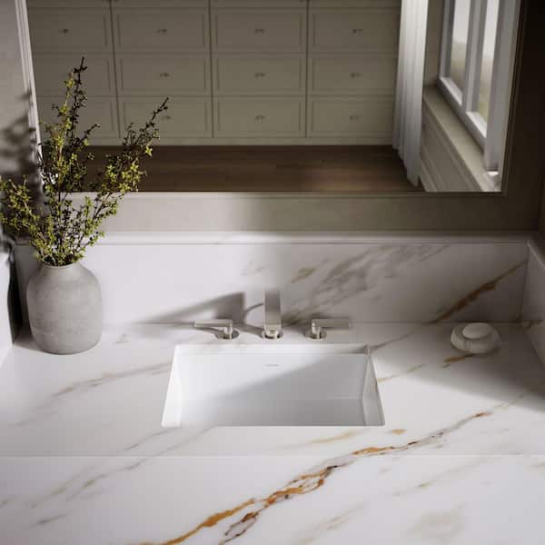 KOHLER Verticyl 19.8 in. x 15.63 in. Undermount Bathroom Sink in