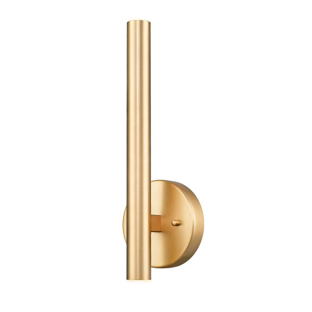 Forest 2 Light Modern Gold Integrated LED Wall Sconce