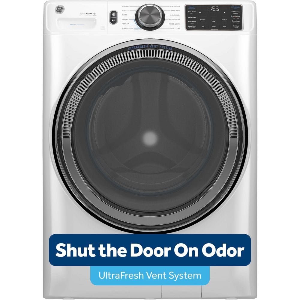 GE 4.8 Cu. Ft. White Smart Front Load Washer with UltraFresh Vent System - GFW550SSNWW (Figure) Analysis of GE 4.8 Cu. Ft. White Smart Front Load Washer with UltraFresh Vent System - GFW550SSNWW