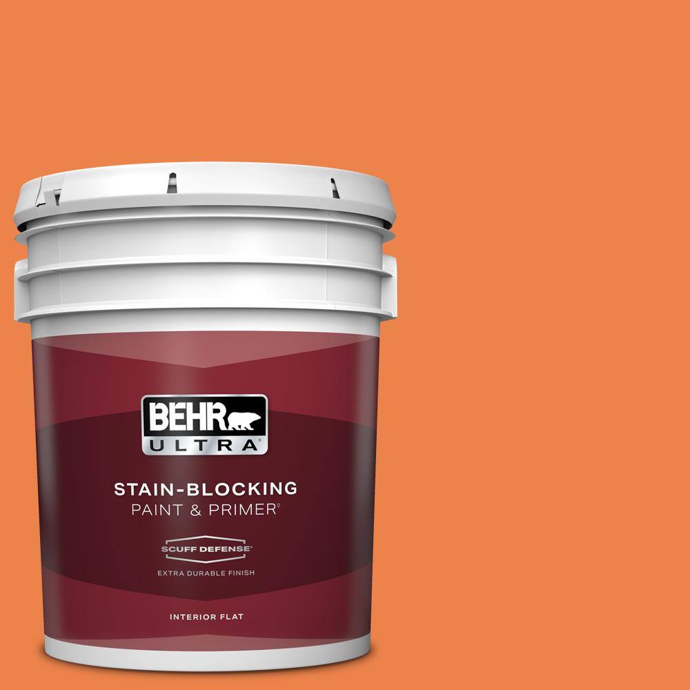 Reviews for BEHR ULTRA 5 gal. 240B6 Orange Zest Extra Durable Flat