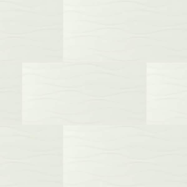 MSI Onda Blanco 12 in. x 24 in. Matte Ceramic Floor and Wall Tile (16 sq. ft./Case)