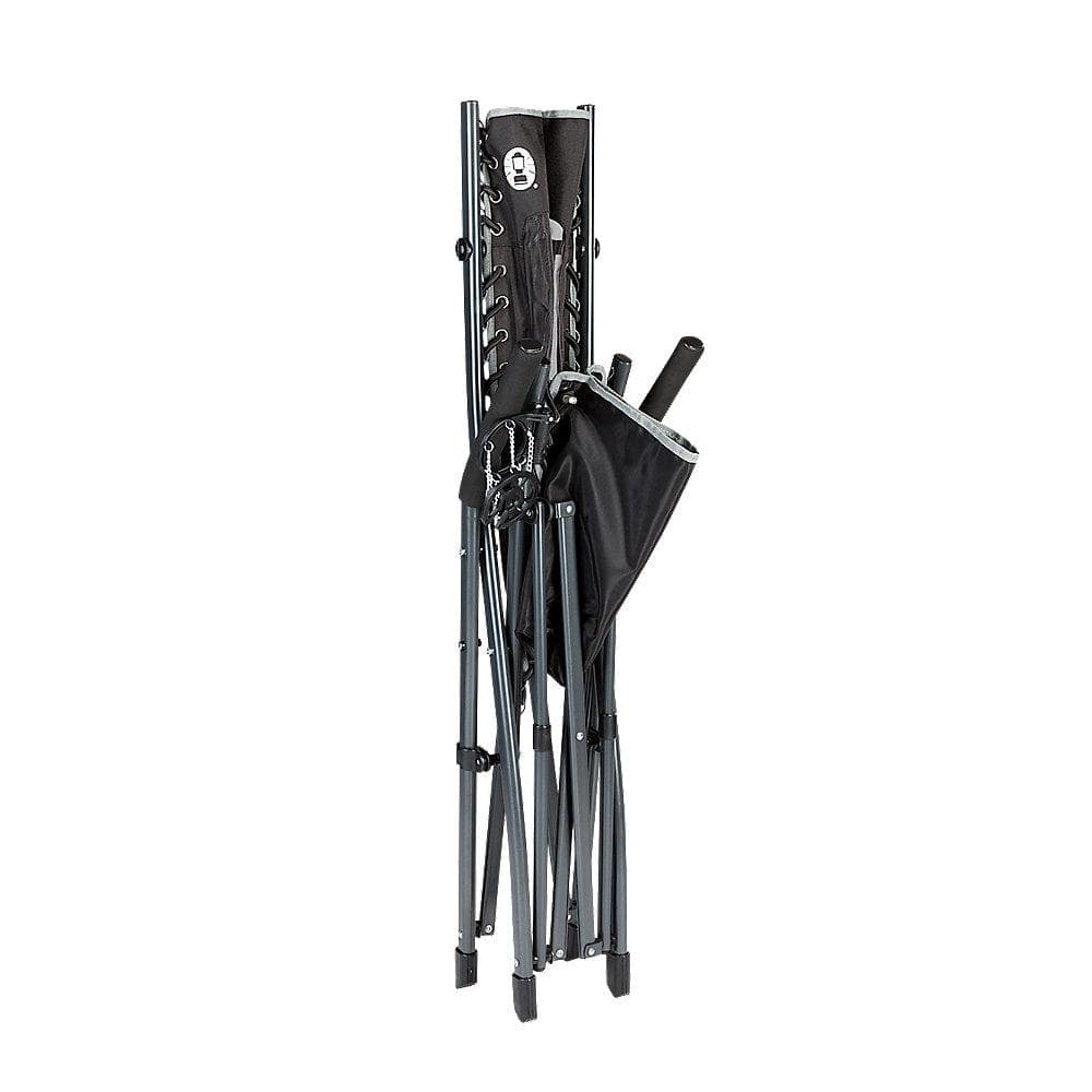 Coleman Black Steel Suspension Camping Chair with Arms