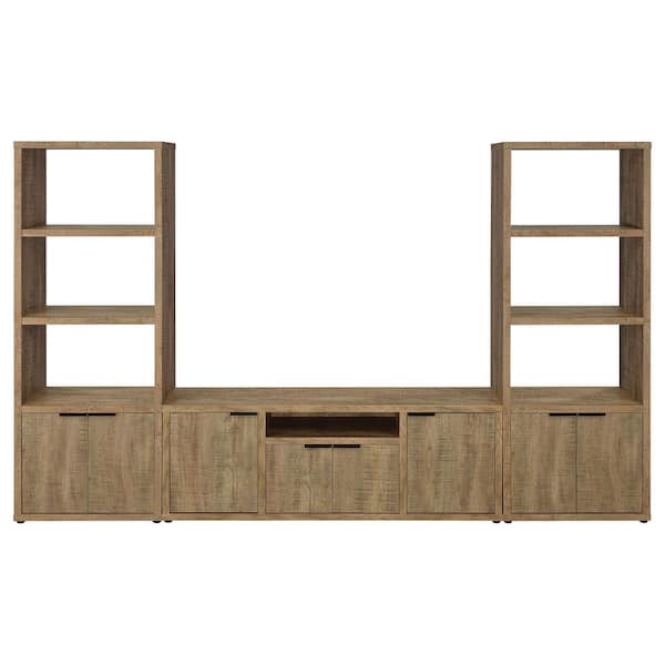 Coaster Tabby 3-piece Mango Entertainment Center Fits TV's up to 65 in.