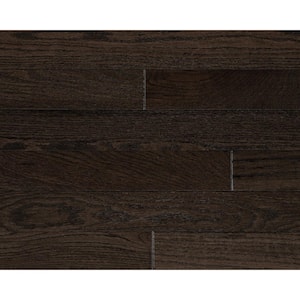 Take Home Sample - Charcoal Oak 3.25 in. W x 7 in. L Solid Red Oak Hardwood Flooring