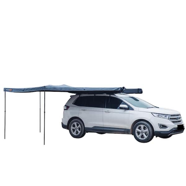 Afoxsos 270-Degree Waterproof Legless Car Awning Camping
