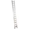 Louisville® AE2216 Multi-Section Extension Ladder - 16 ft OAL - 300 lb Load  - 12 in Adjustable Increments - Aluminum