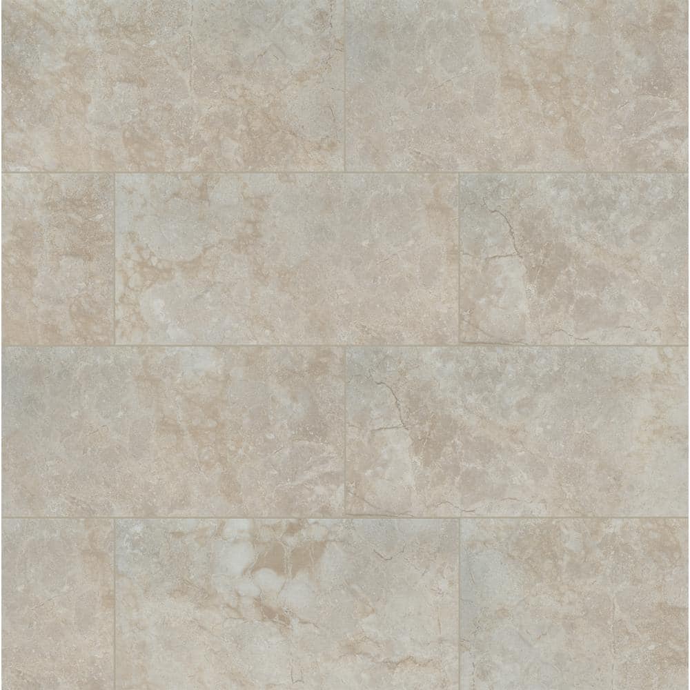 Brush Stroke Oyster Semi-Matte Cove Base 6x12 (8 Pcs) - Tiles