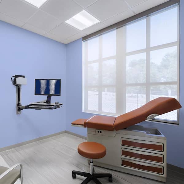 1 gal. #P540-4 Lavender Sky Dead Flat Interior Paint