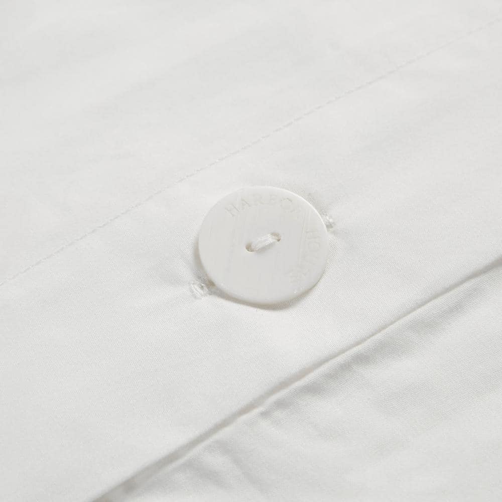 Maya Bay White and Seafoam Cotton Full/Queen Duvet Set