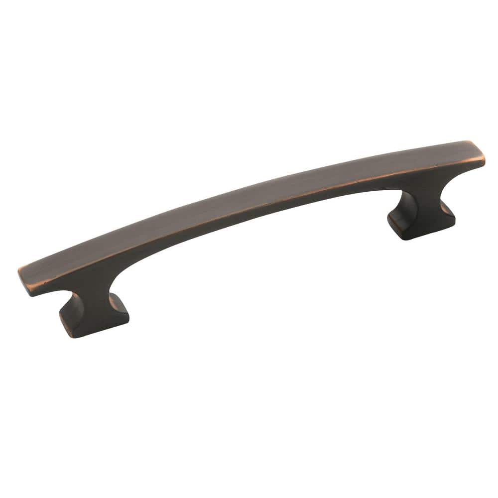 Conrad 3-3/4 in. (96mm) Modern Oil-Rubbed Bronze Arch Cabinet Pull