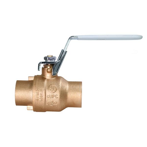 The Plumber's Choice 1-1/2 in. SWT x 1-1/2 in. SWT Premium Brass