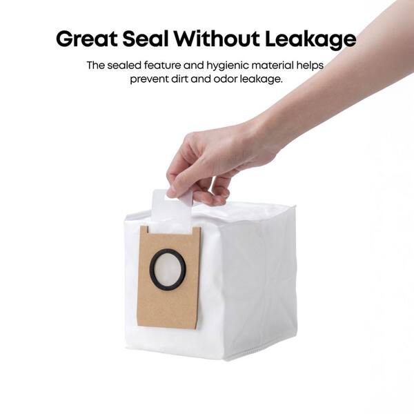 15 Pack Eufy Omni E28 E25 Replacement Dust Bags - Disposable Vacuum Bags For Robot Cleaner