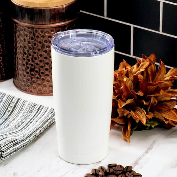 Gibson Home Marina 18oz stainless steel Thermal Tumbler with