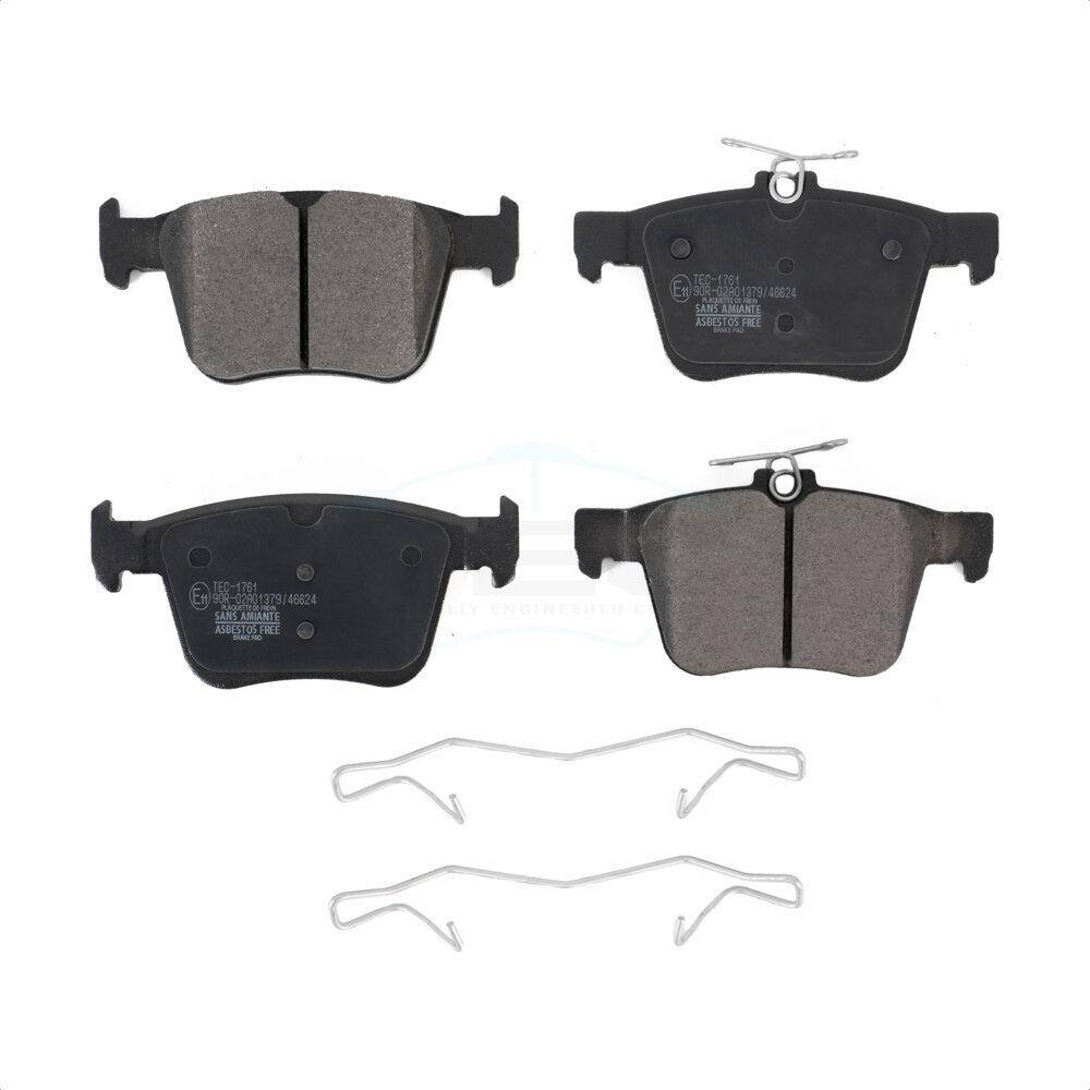 TEC Rear Ceramic Disc Brake Pads For Volkswagen Tiguan Jetta Audi Atlas ...