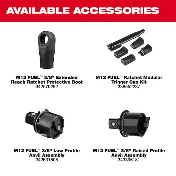 Milwaukee M12 FUEL 12V Lithium Ion Brushless 3/8 in. Drive