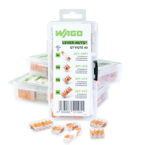 221 Lever Nut Combo Kit (40-pack)