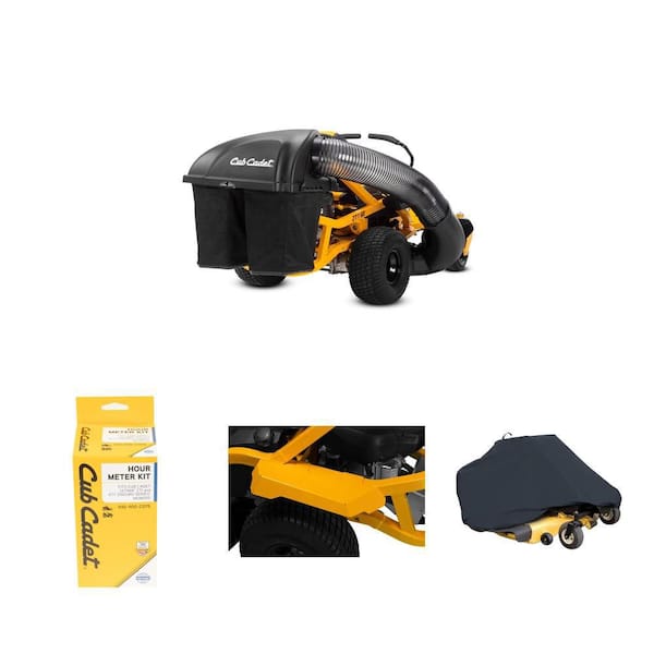 50/54 in. Double Bagger, Hour Meter Kit, Rear Fender Kit and Zero-Turn Mower Cover for Ultima ZT1 Series