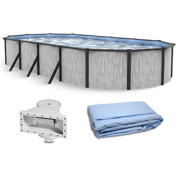 Sevilla 15 x 30 ft. Oval 52 in. Deep Above Ground Pool with 6 in. Top Seats Pool and Liner Only