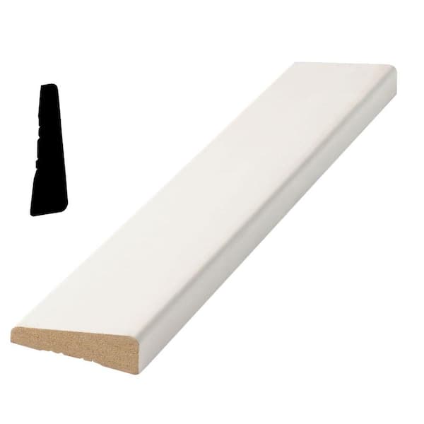Woodgrain Millwork WM 324 11/16 in. x 2-1/4 in. x 168 in. Primed Pine Finger Jointed Door and Window Casing Moulding