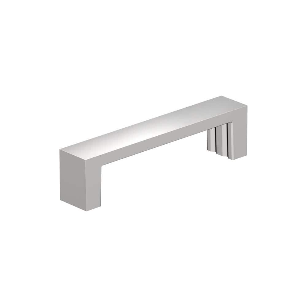 Augment 3-3/4 in. (96mm) Center-to-Center Modern Polished Chrome Bar Cabinet Pull price history on PriceWatchPro