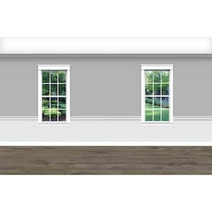 . 75 in. D x 36 in. W x 92 in. L Unfinished Ambrosia Maple Wood Sidney Wainscot Kit Panel Moulding