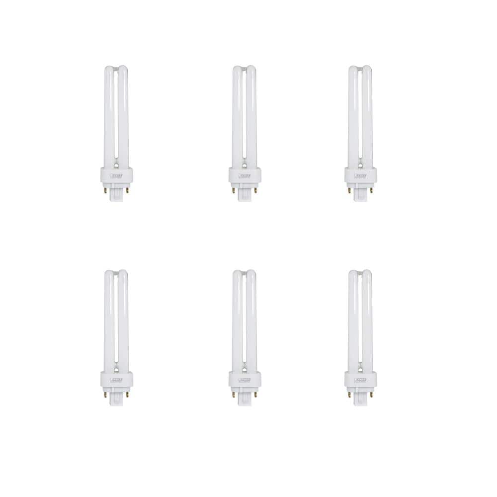 Feit Electric 18W Equiv PL CFLNI Quad Tube 4-Pin Plug-in G24Q-2