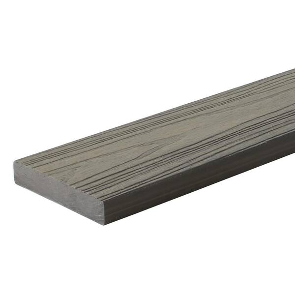 1in x 6in x20 ft. Sylvanix Elite Decking -Aspen Grey Square Edge Fully ...