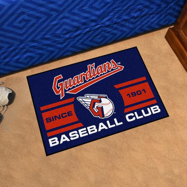 MLB Cleveland Guardians Navy Blue 2 ft. x 3 ft. Area Rug