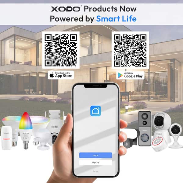 E4 Wi-Fi 1080p Indoor Security Camera Bay Monitor 2 Way Audio Sound/Motion Detection Remote View Night Vision (4-Pack)