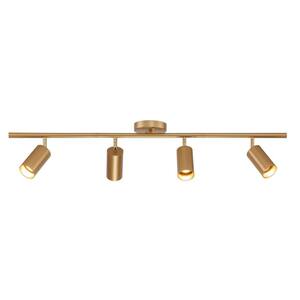 modern gold track lighting