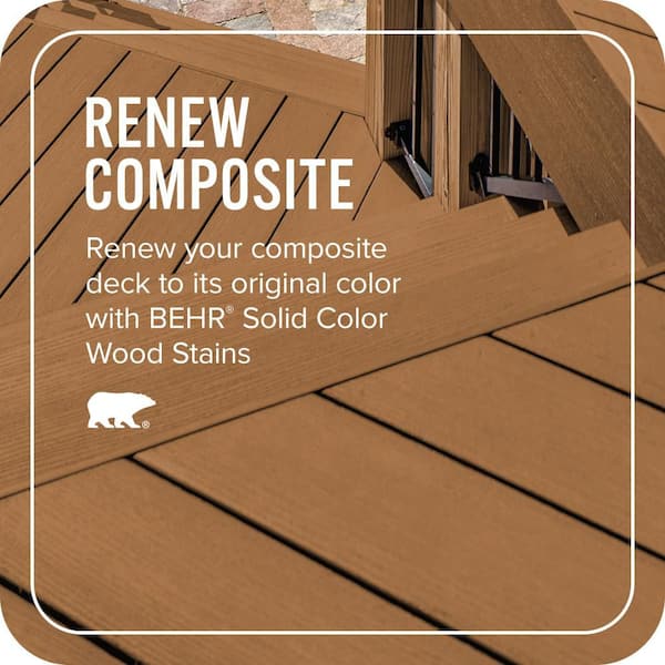 BEHR PREMIUM 1 qt. #SC-134 Curry Solid Color Waterproofing