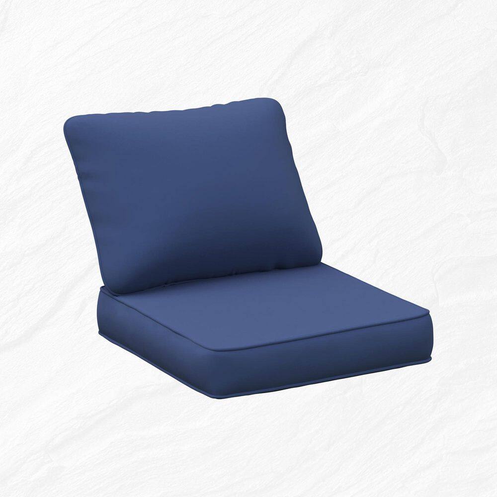 24 x 24 Replacement Outdoor Chair Cushion with Back