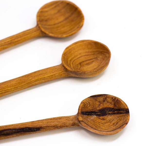 French Home Laguiole French Home Olive Wood 4 Piece Kitchen Utensil Set -  Handcrafted Spatula Set, Beautiful Natural Grain Pattern, Sustainable Wood,  Brown in the Kitchen Tools department at