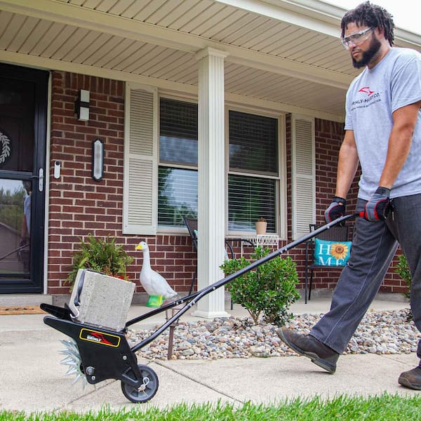 Brinly-Hardy Brinly 20 in. Push Spike Aerator with 3D Steel Tines