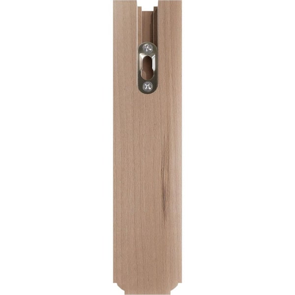 Ekena Millwork 1-3/4 in. x 7-1/2 in. x 7-1/2 in. Cherry Eaton Wood