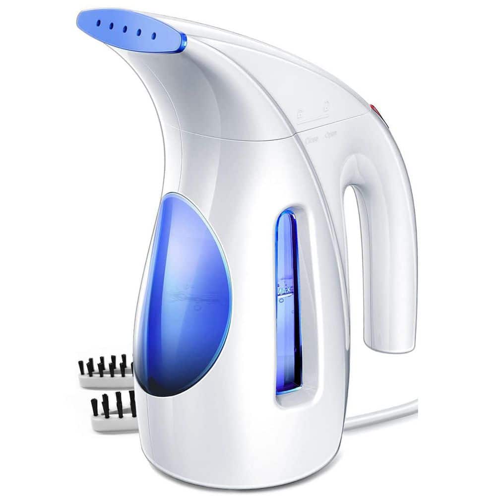 1-Piece Bath Accessory Set in Deep Blue, Portable Handheld Clothing Steamer, Fabric Quick Wrinkle Remover with Brush price history on PriceWatchPro