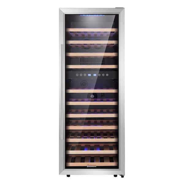 Kalamera 73 Bottle Compressor Wine Cooler Dual Zone with Touch