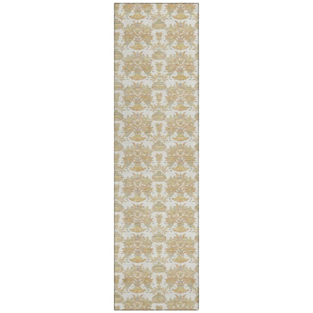 Chantille Machine Washable Indoor/Outdoor Abstract ACN2682 Ivory 2 ft. x 7 ft. Runner Rug price history on PriceWatchPro