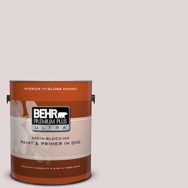 BEHR Premium Plus Ultra 1 gal. #740A-2 Country Breeze Hi-Gloss Enamel Interior Paint and Primer in One