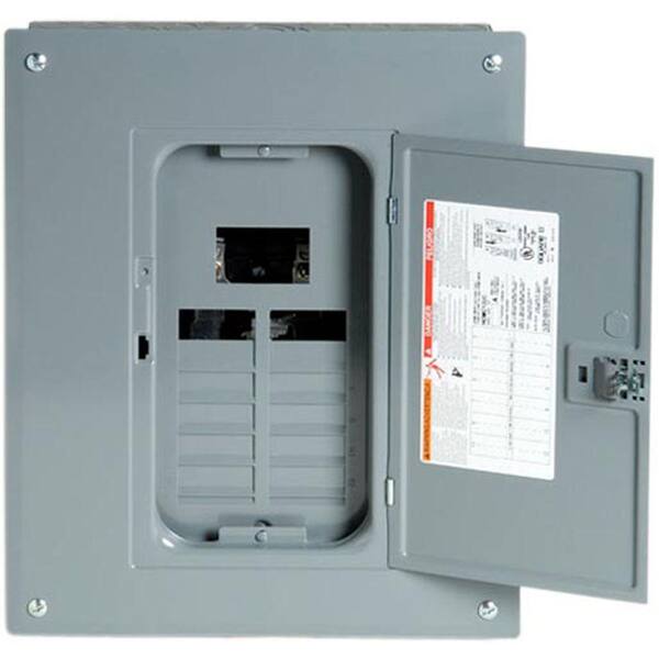 Square D Homeline 125 Amp 12-Space 12-Circuit Indoor Main Lugs