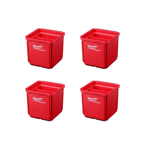 Milwaukee Packout Bin Set (4-Pack)