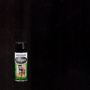 11 oz. Gloss Black Lacquer Spray Paint