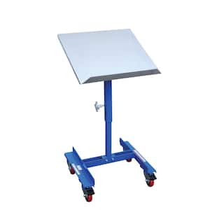 22 in. x 21 in. 150 lbs. Mobile Tilting Work Table