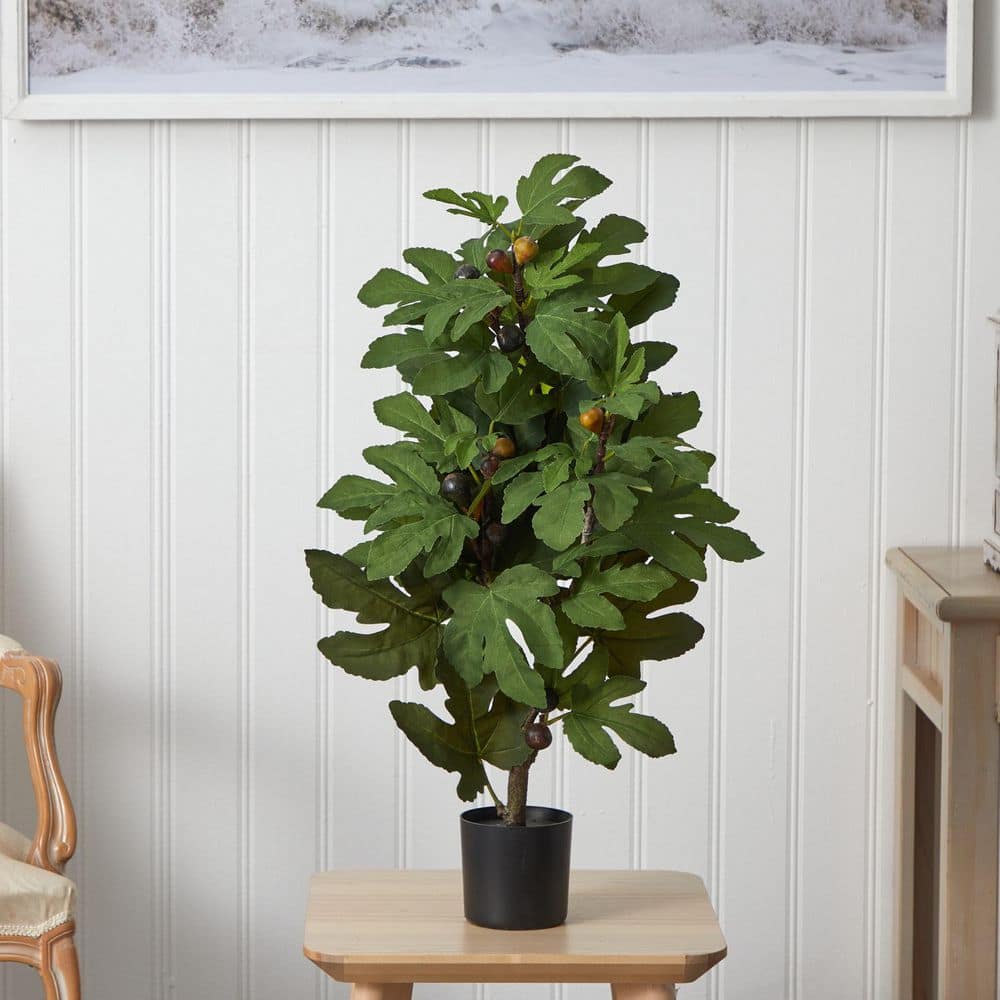 2.66 ft. Artificial Fig Tree in Pot for Indoor/Outdoor price history on PriceWatchPro