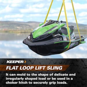 2 in. x 12 ft. 1 Ply Lift Sling with Flat Loop